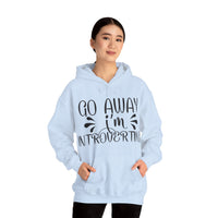 Thumbnail for Go away im introverting Cozy Hoodie